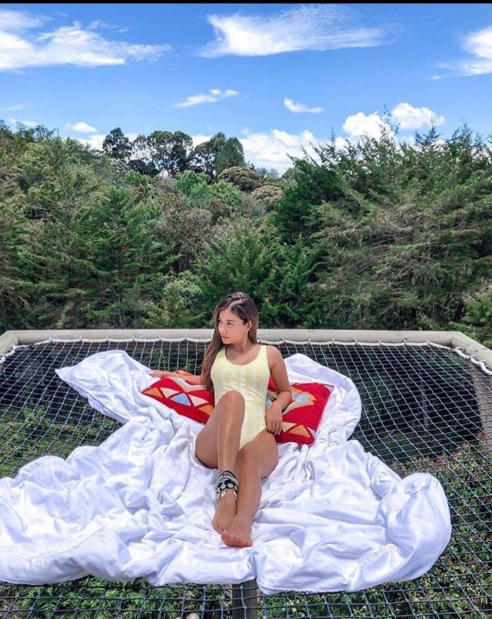 Bleu Hills Glamping Llanogrande Hotel Rionegro Bagian luar foto